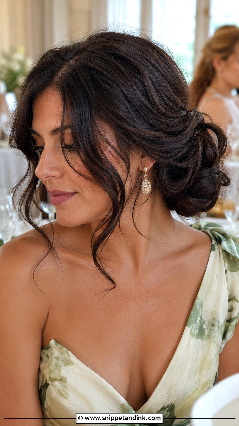 Side Bun Wedding Guest Hair - Snippet and Ink - 20 Hair Do Wedding Guest Ideas
