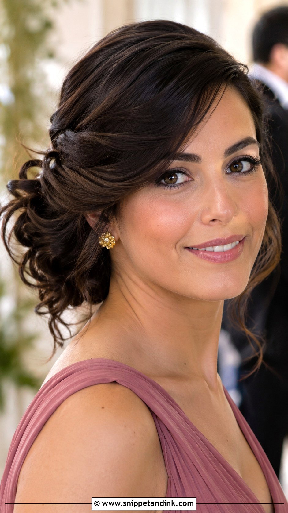Side Bun Wedding Guest Updo - Snippet and Ink - 15 Wedding Guest Up Dos Hairstyles