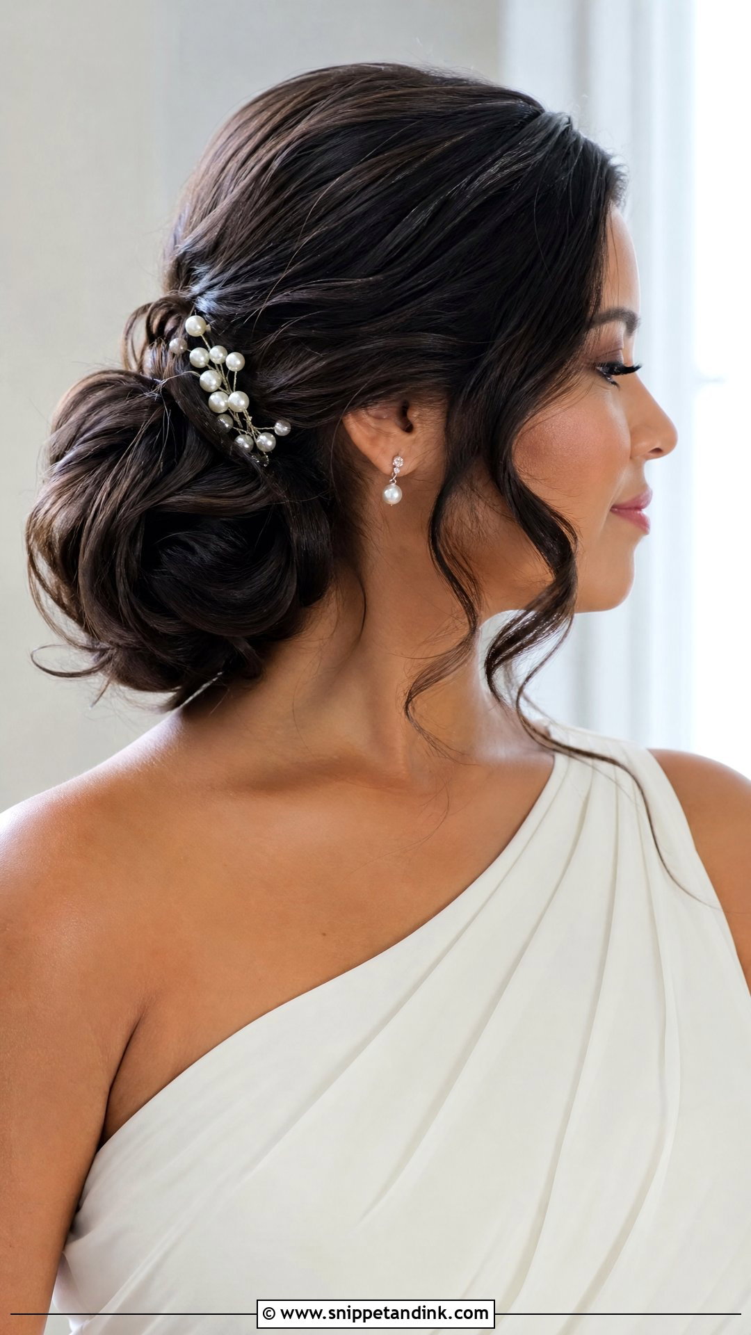 Side Bun Wedding Hair Updo - Snippet and Ink - 15 Easy Wedding Hair Updos