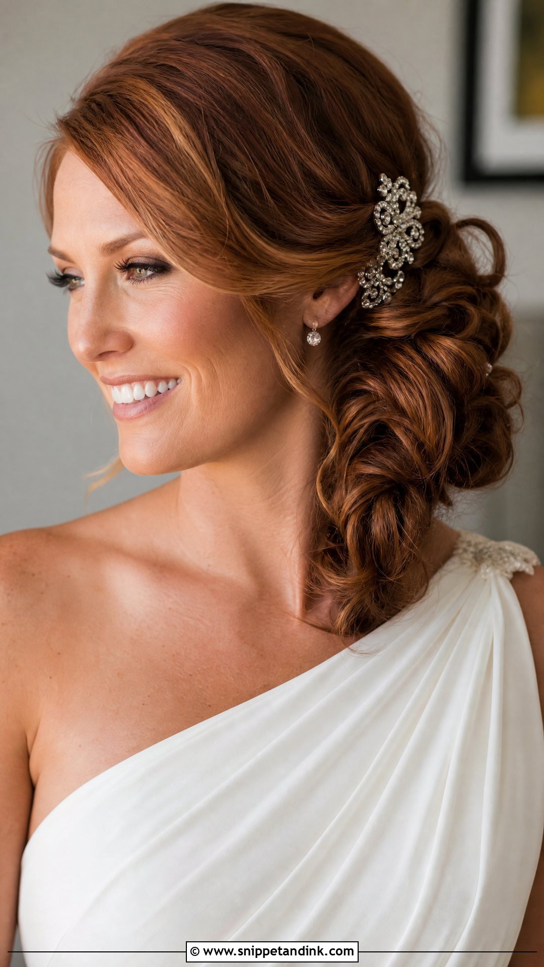 Side Bun for Wedding - Snippet and Ink - 25 Buns Hairstyles for Wedding