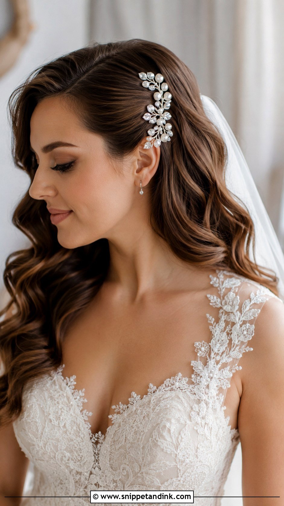 Side Hair Comb - Snippet and Ink - 30 Bridal Hair Accessories