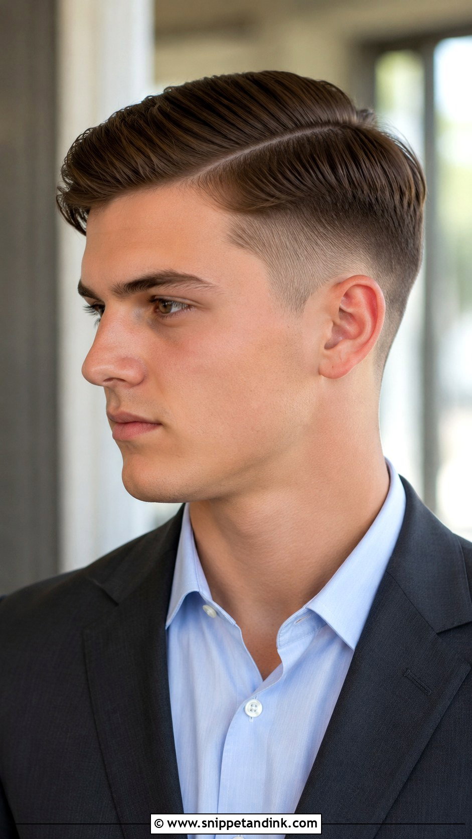 Side Part Fade For Prom - Snippet and Ink - 15 Male Prom Hairstyles