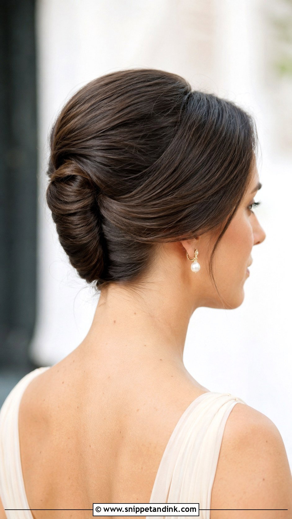 Side Part French Twist For Bridesmaids - Snippet and Ink - 20 Bridesmaid Hairstyles Side Part