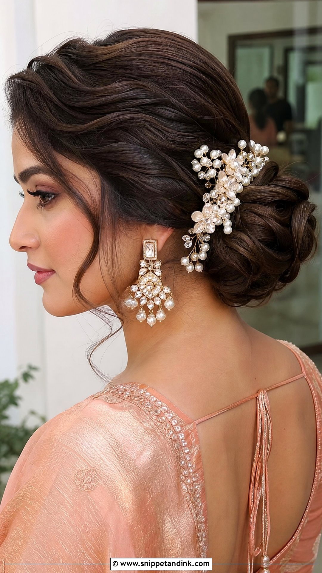 Side Part Wedding Juda - Snippet and Ink - 20 Wedding Juda Hairstyle Ideas
