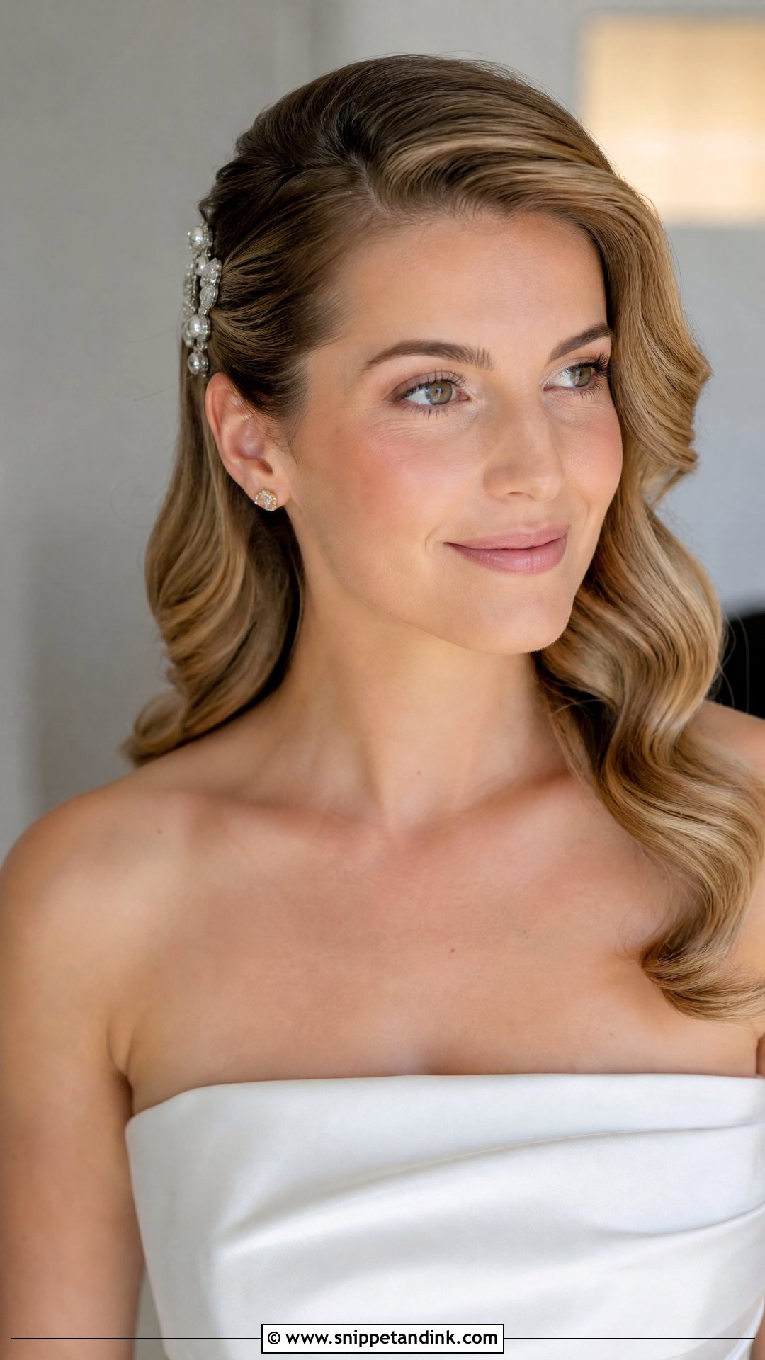 Side Swept Front for Wedding - Snippet and Ink - 20 Front Hairstyles for Wedding
