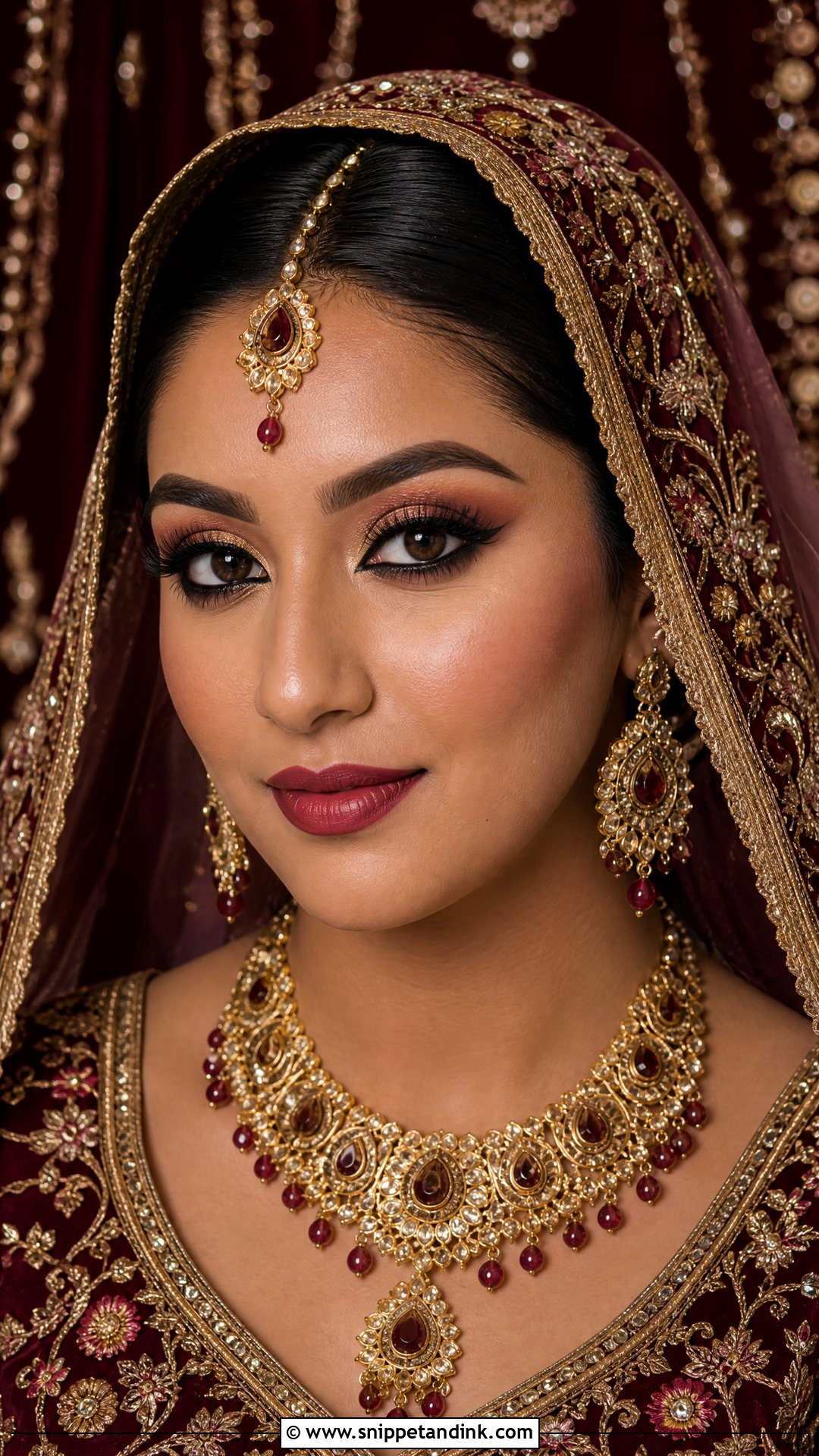 Sikh Bridal Makeup - Snippet and Ink - 20 Indian Wedding Bride Makeup Looks