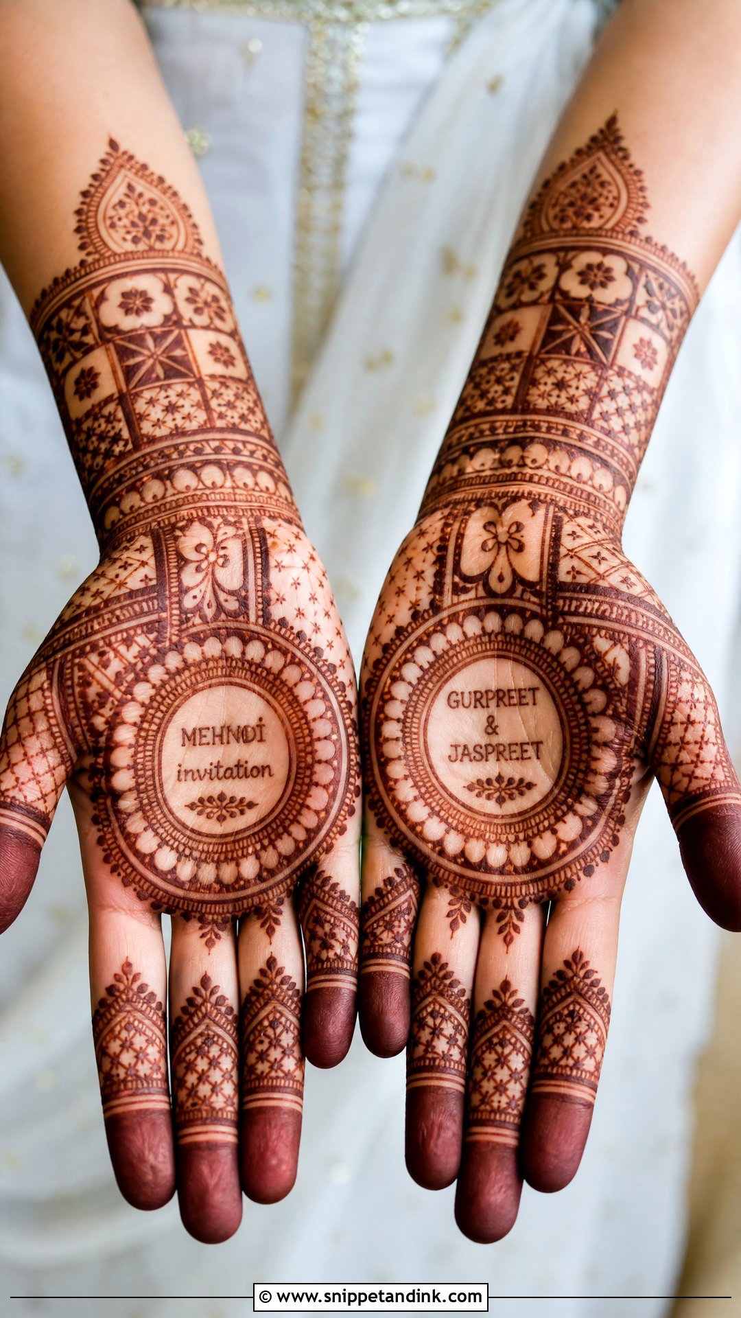 Sikh Mehndi Invitation Card Template - Snippet and Ink - 25 Mehndi Invitation Cards Template Ideas
