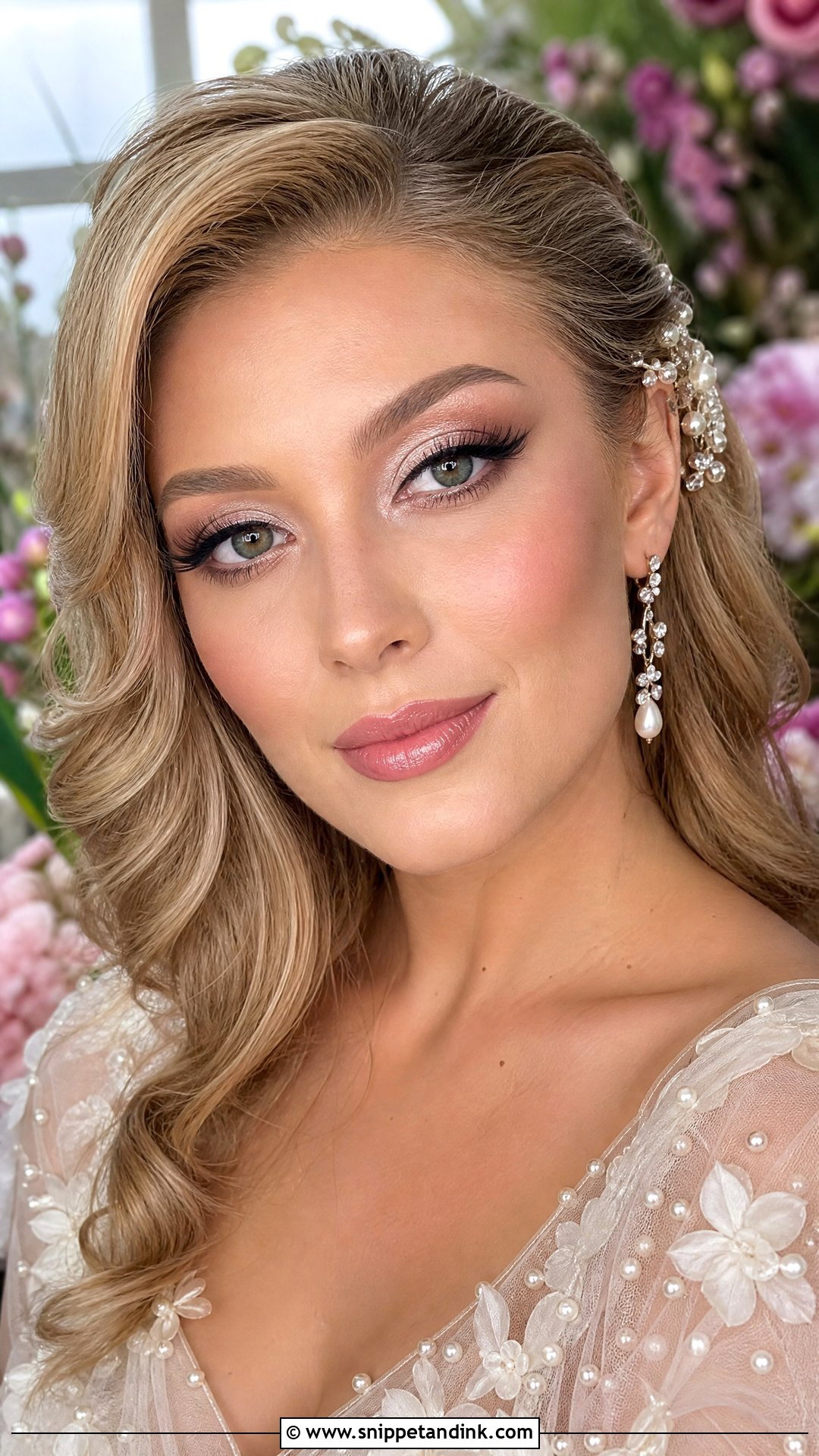 Silver And Pink Bridal Makeup - Snippet and Ink - 20 Silver Bridal Makeup Ideas