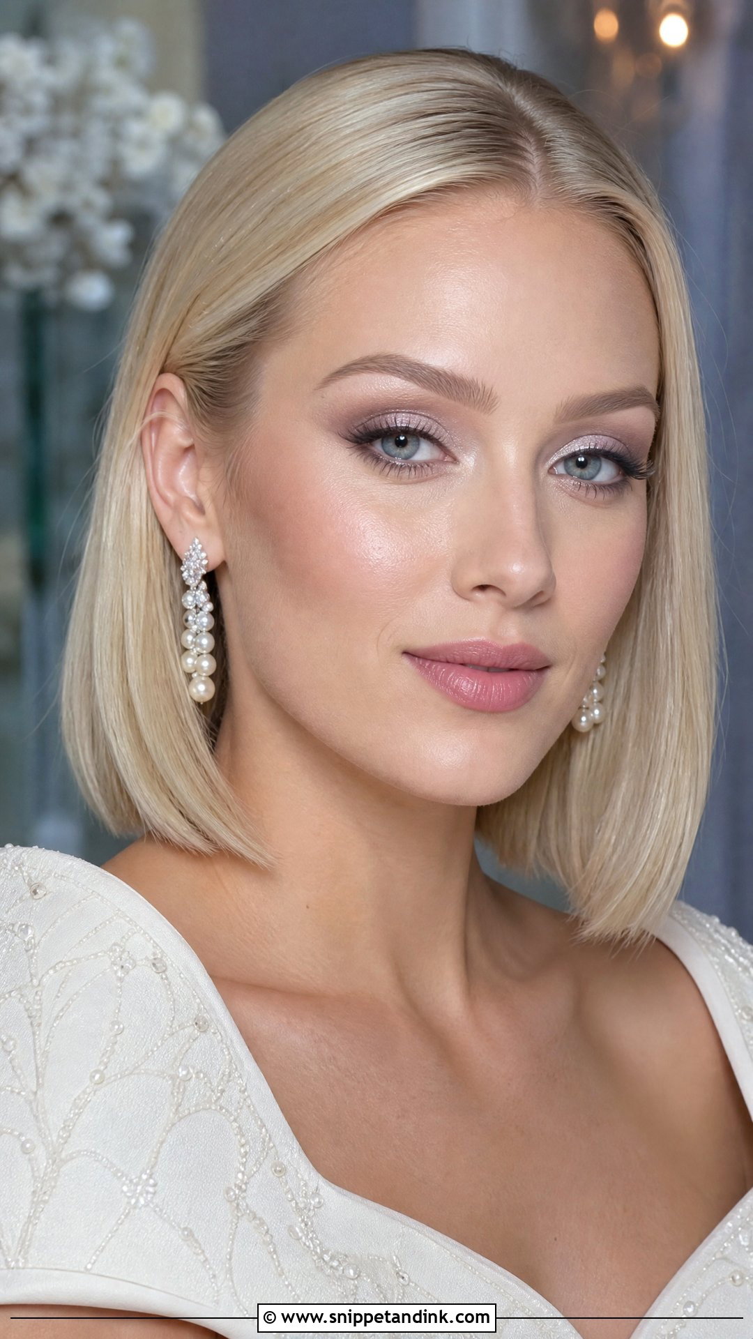 Silver Bridal Makeup For Blondes - Snippet and Ink - 30 Bridal Makeup for Blondes