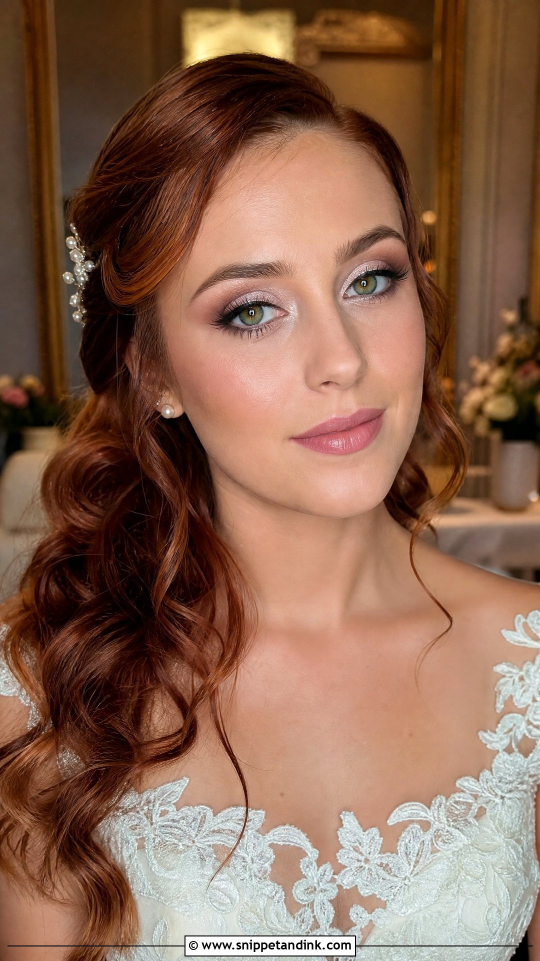 Silver Bridal Makeup For Green Eyes - Snippet and Ink - 20 Silver Bridal Makeup Ideas