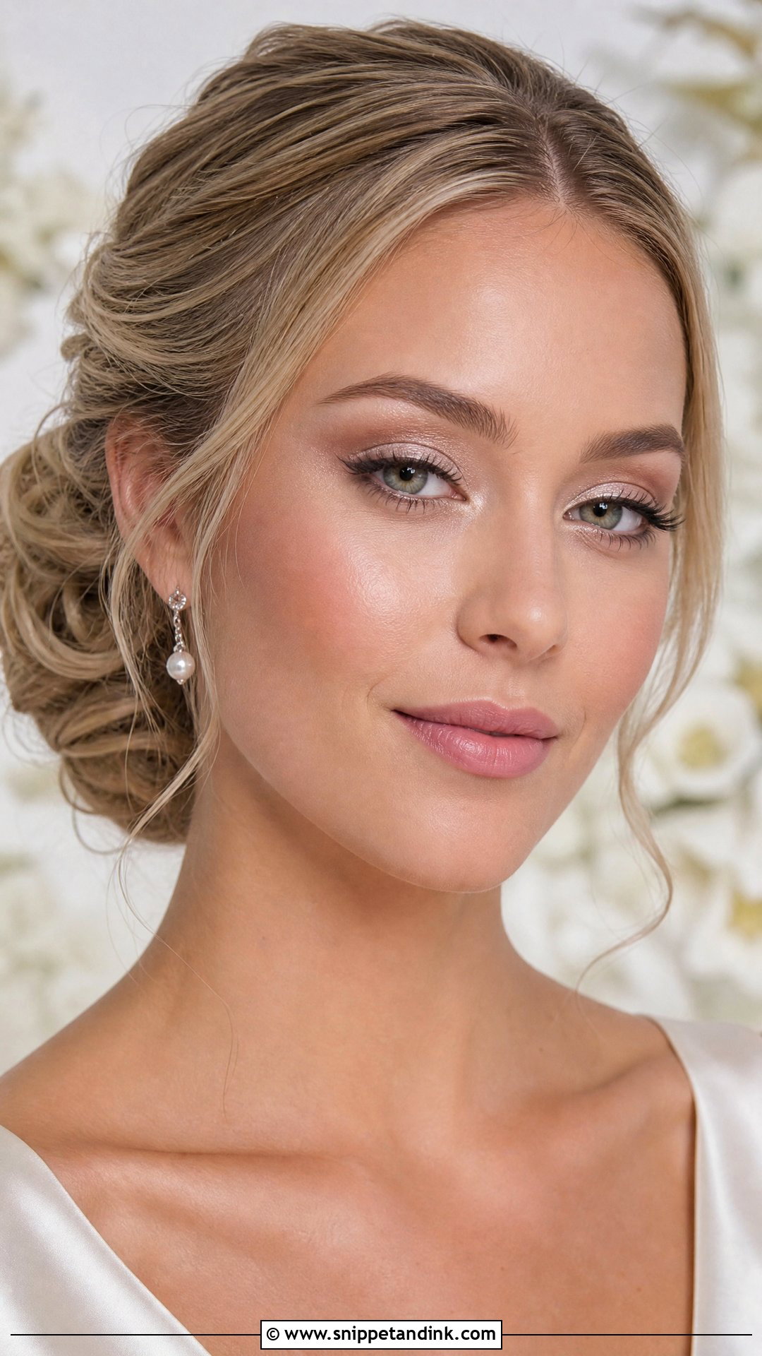Silver Bridal Makeup - Snippet and Ink - 20 Silver Wedding Makeup Ideas