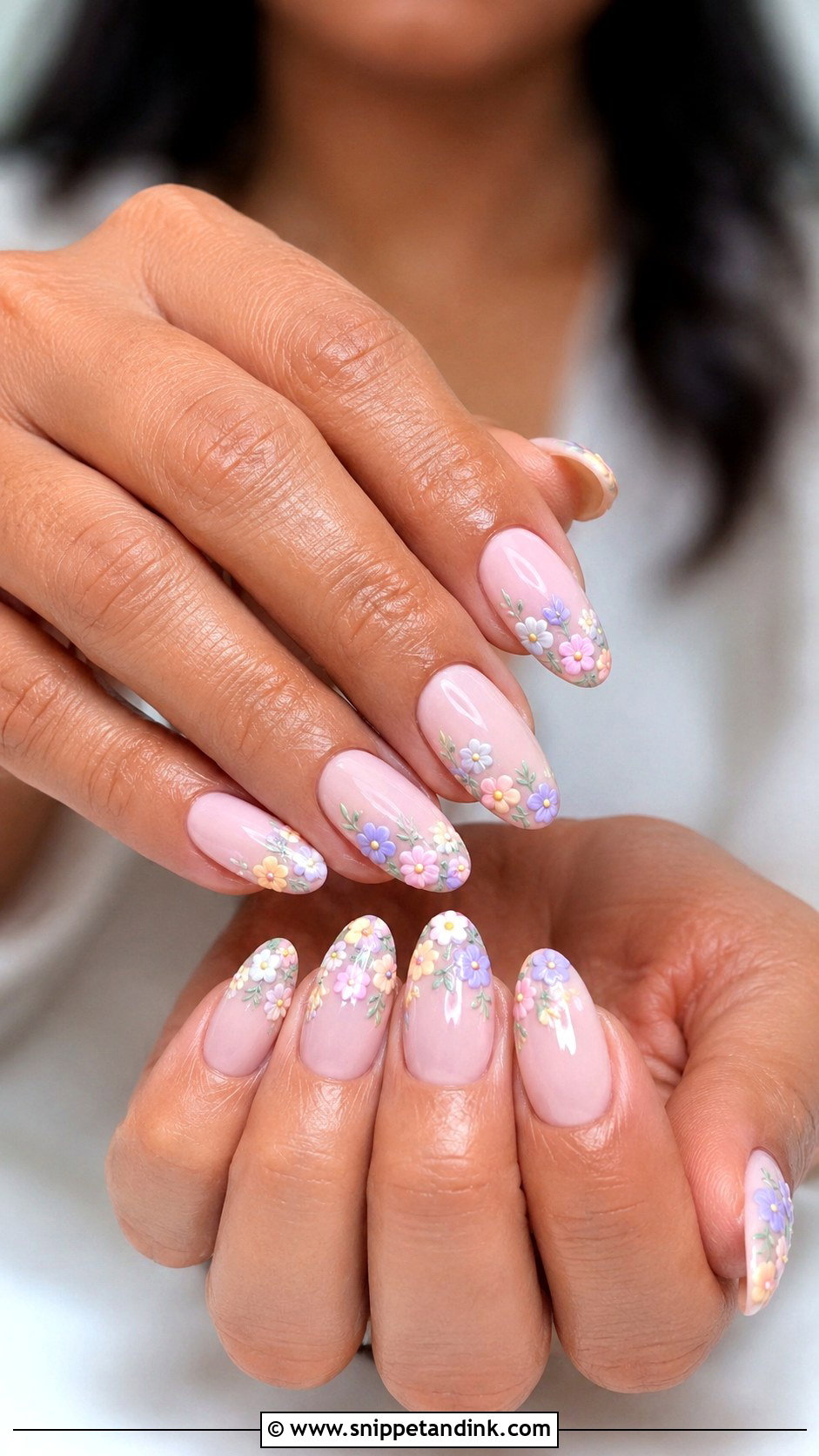Silver Glitter Indian Wedding Guest Nails - Snippet and Ink - 20 Indian Wedding Guest Nails