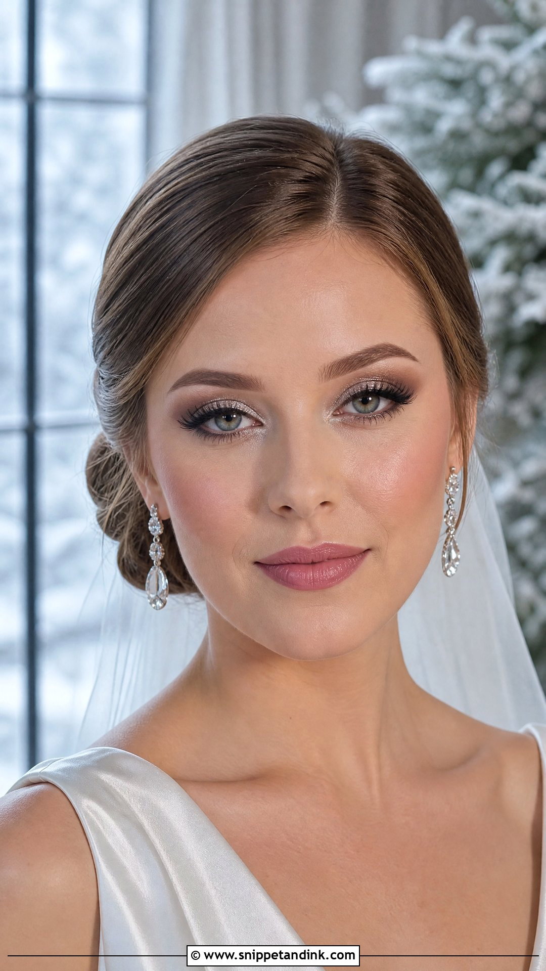 Silver Glitter Wedding Makeup - Snippet and Ink - 20 Wedding Makeup Glitter Ideas