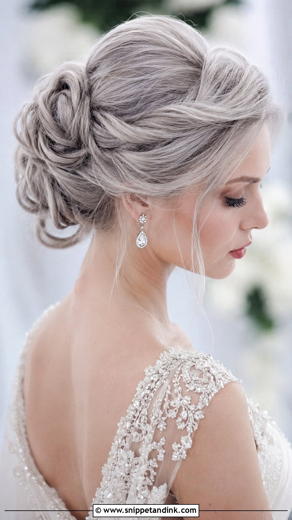 Silver Gray Wedding Hair Color - Snippet and Ink - 20 Wedding Hair Color Ideas