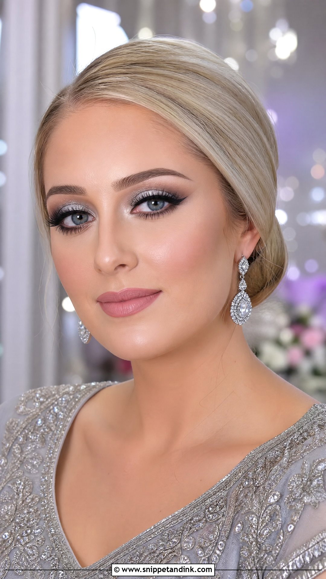Silver Indian Wedding Eye Makeup - Snippet and Ink - 20 Indian Wedding Eye Makeup Ideas
