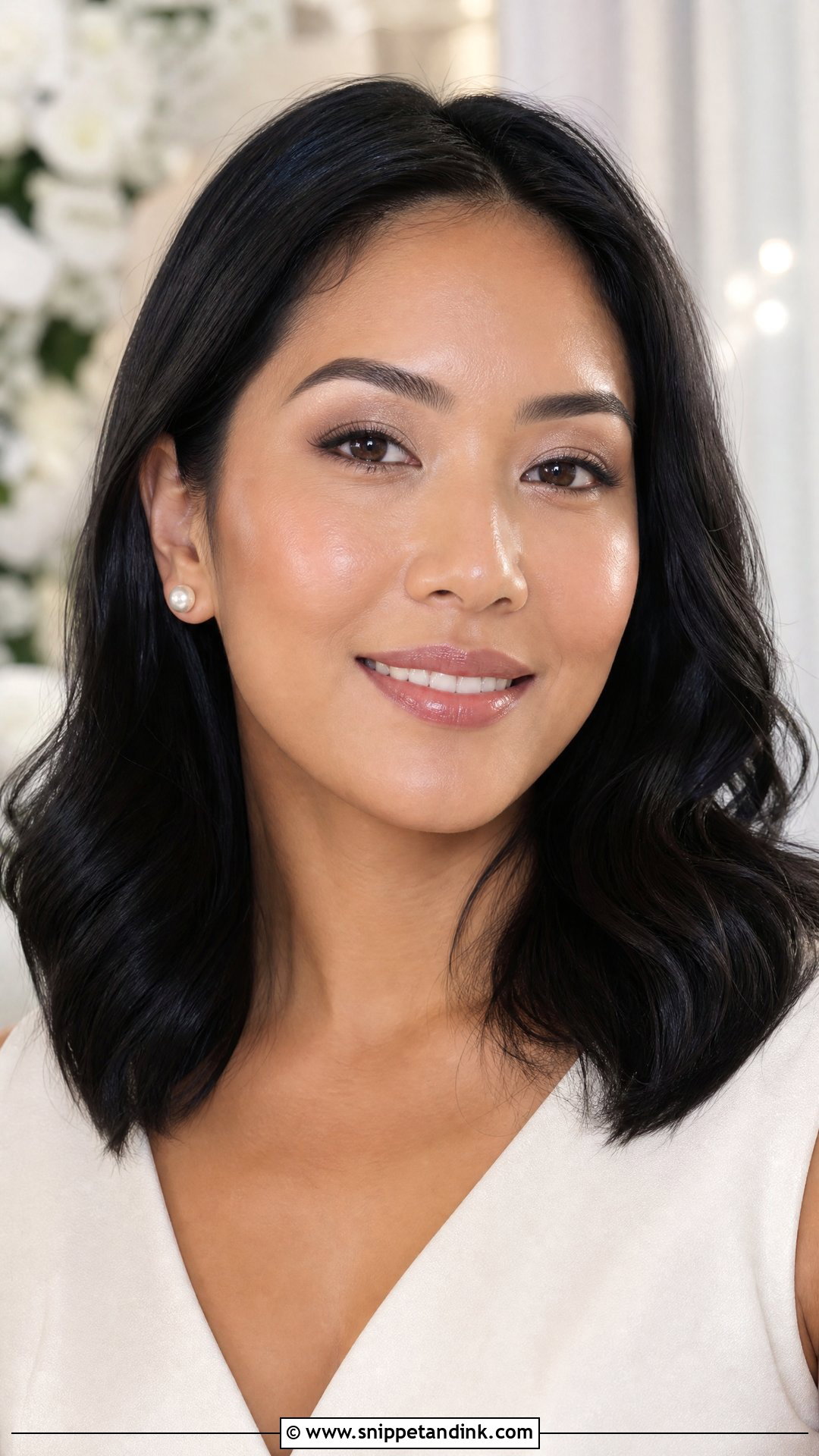 Silver Natural Wedding Makeup - Snippet and Ink - 20 Silver Wedding Makeup Ideas