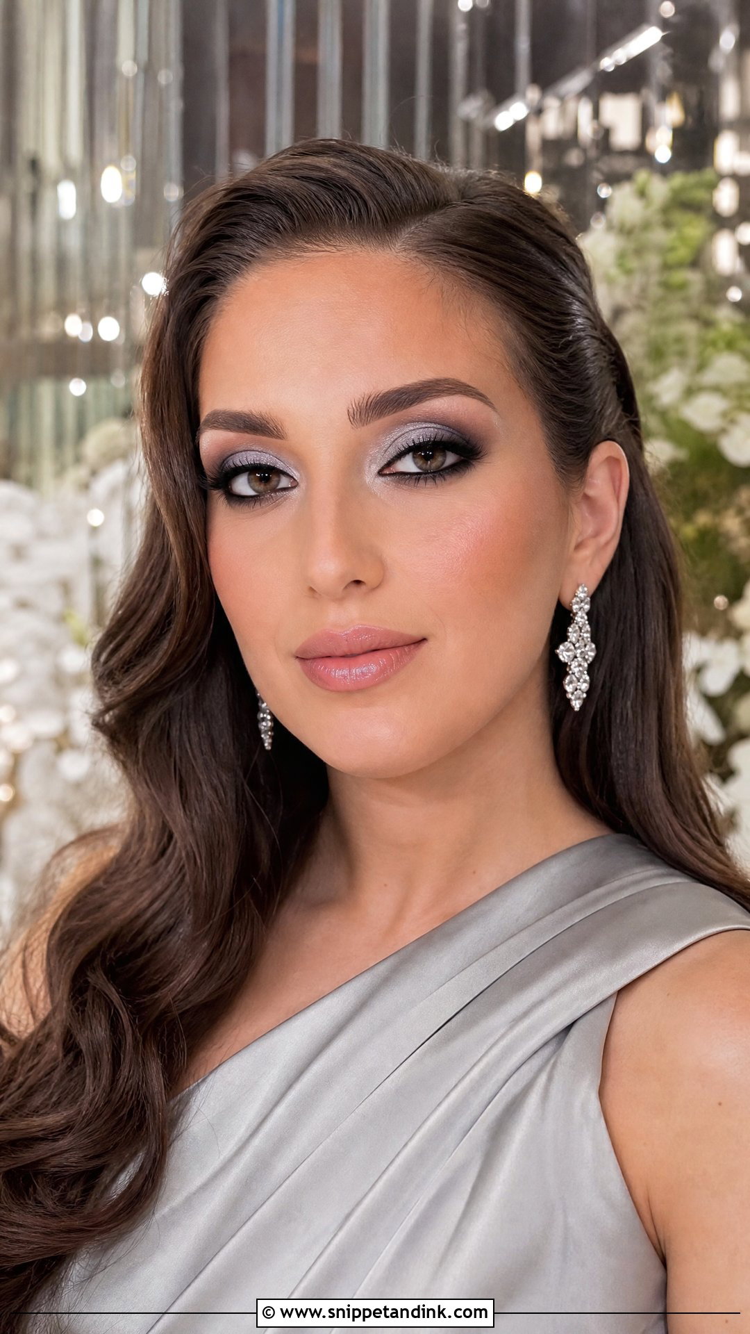 Silver Smokey Bride Sister Makeup - Snippet and Ink - 20 Bride Sister Makeup Look Ideas