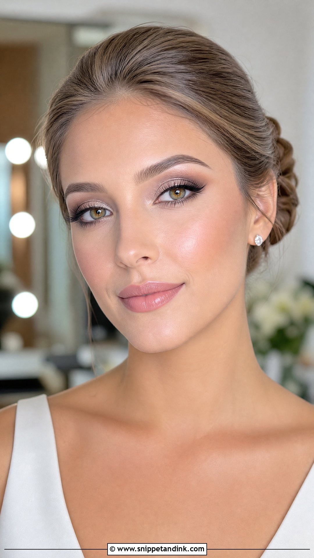 Silver Taupe Wedding Makeup For Hazel Eyes - Snippet and Ink - 20 Full Glam Wedding Makeup for Hazel Eyes