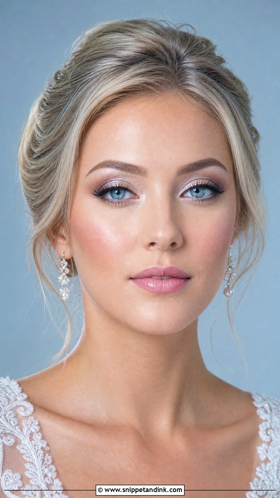 Silver Wedding Eye Makeup For Blue Eyes - Snippet and Ink - 20 Wedding Eye Makeup for Blue Eyes