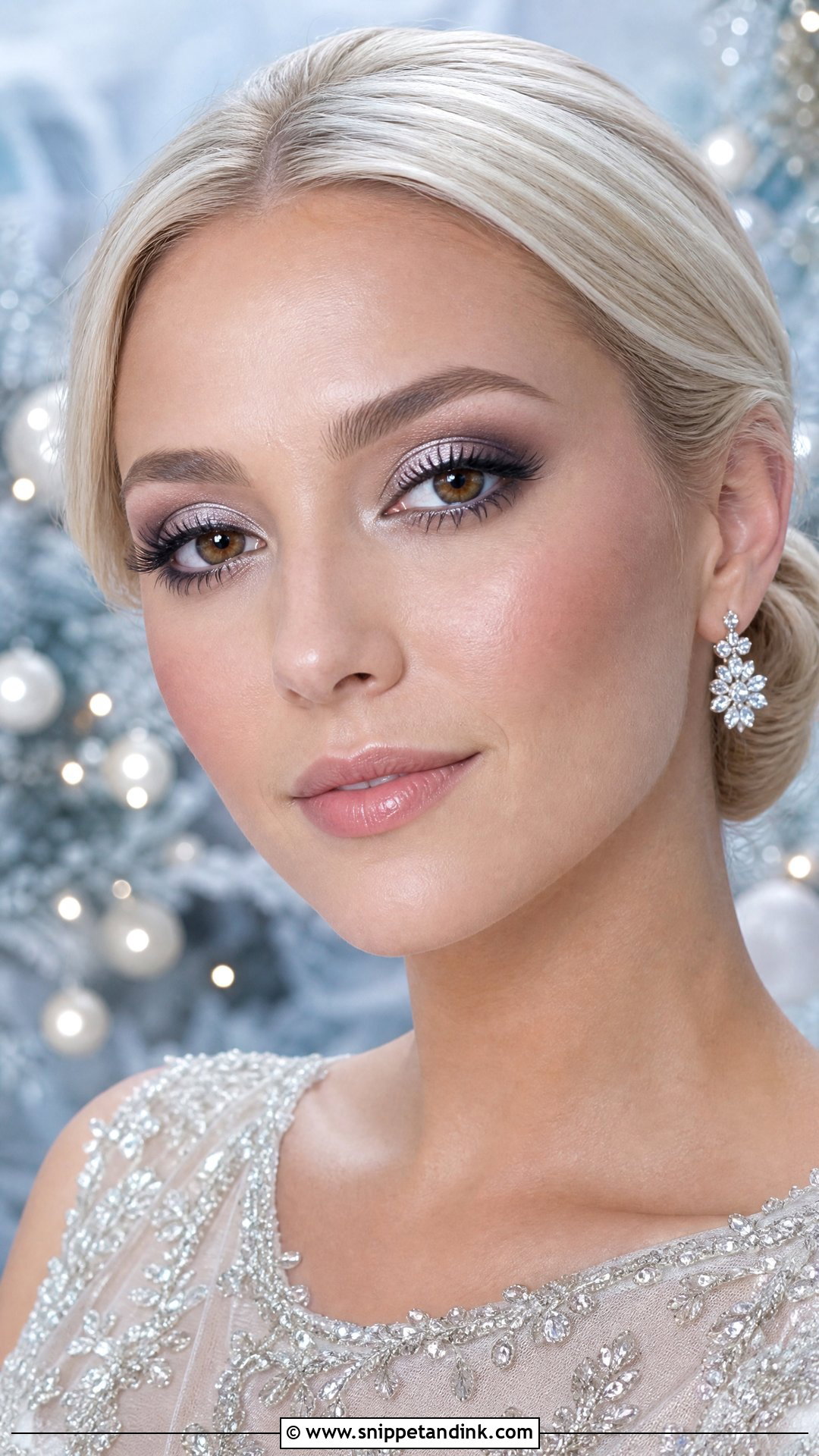 Silver Wedding Eye Makeup for Brown Eyes - Snippet and Ink - 20 Wedding Eye Makeup for Brown Eyes