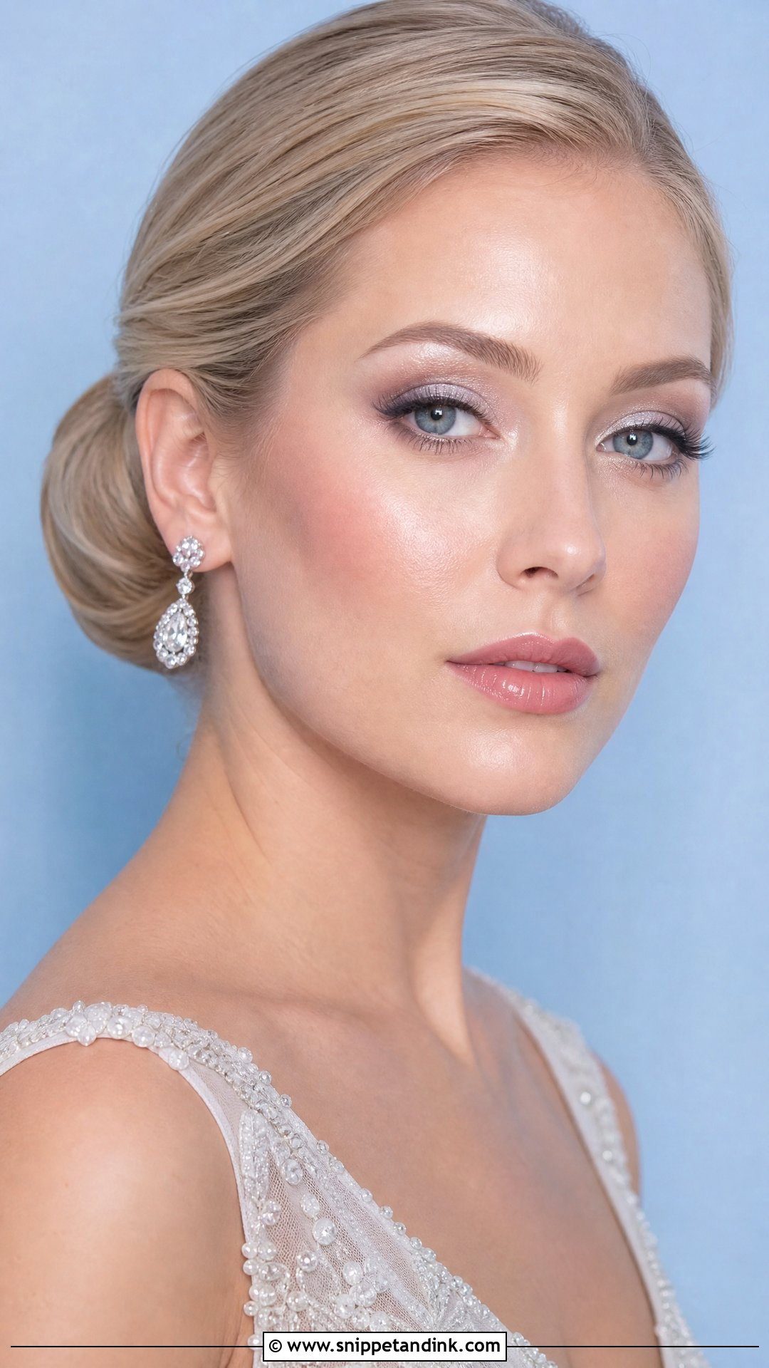 Silver Wedding Makeup - Snippet and Ink - 30 Wedding Makeup Looks