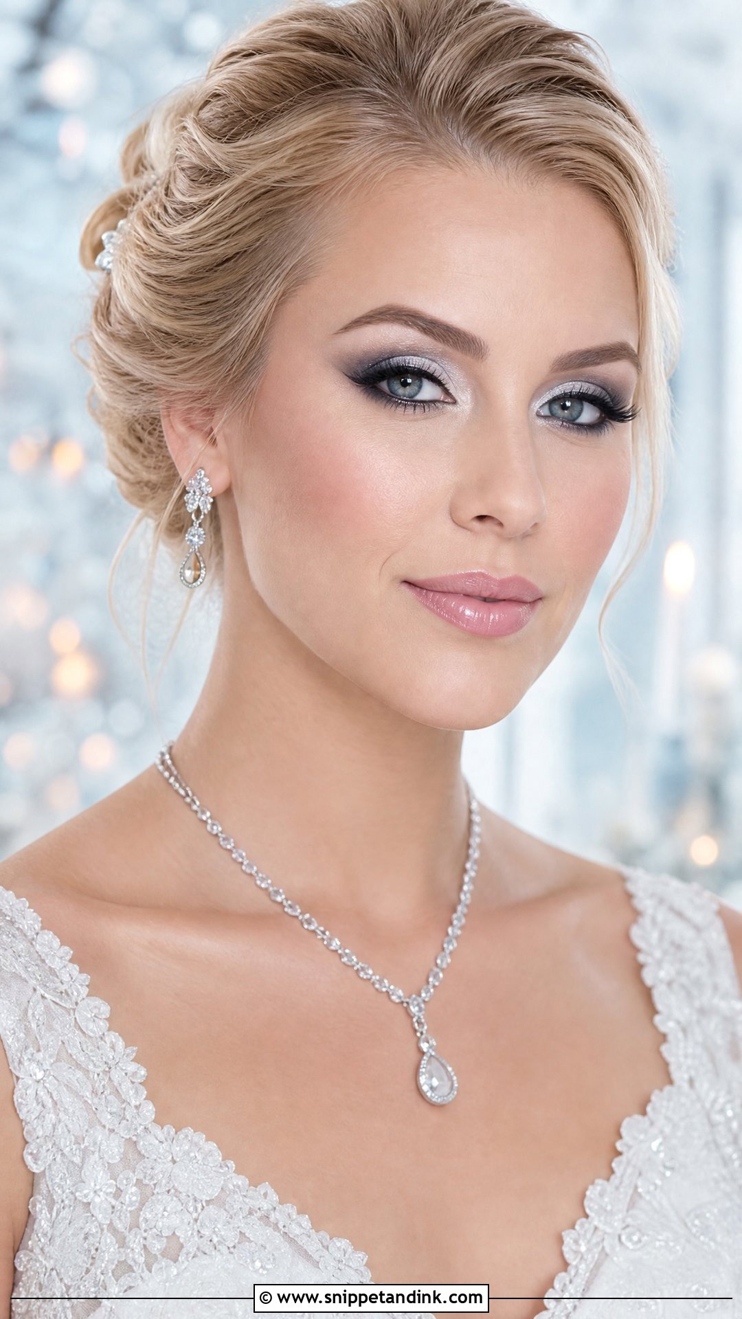Silver Wedding Makeup For Black Eyes - Snippet and Ink - 20 Wedding Makeup for Black Eyes