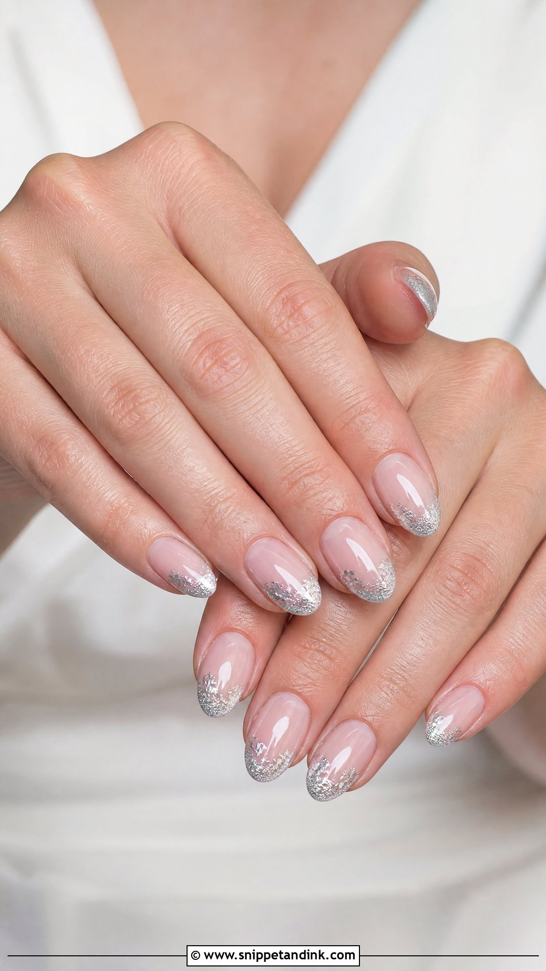 Silver Wedding Nails - Snippet and Ink - 25 Best Wedding Nails