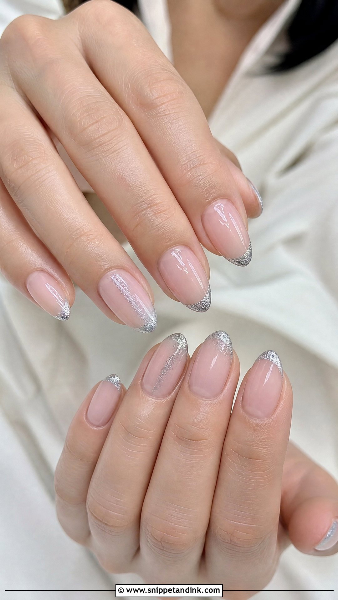 Silver Wedding Nails - Snippet and Ink - 35 Wedding Nails