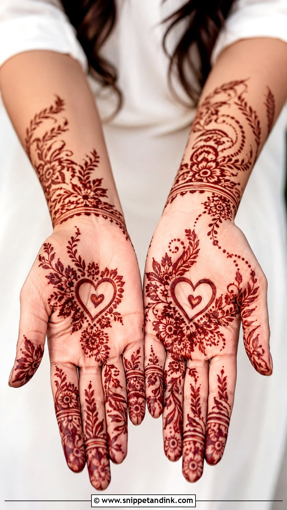 Simple Arabic Modern Front Hand Mehndi Design - Snippet and Ink - 35 Simple Arabic Front Hand Mehndi Designs