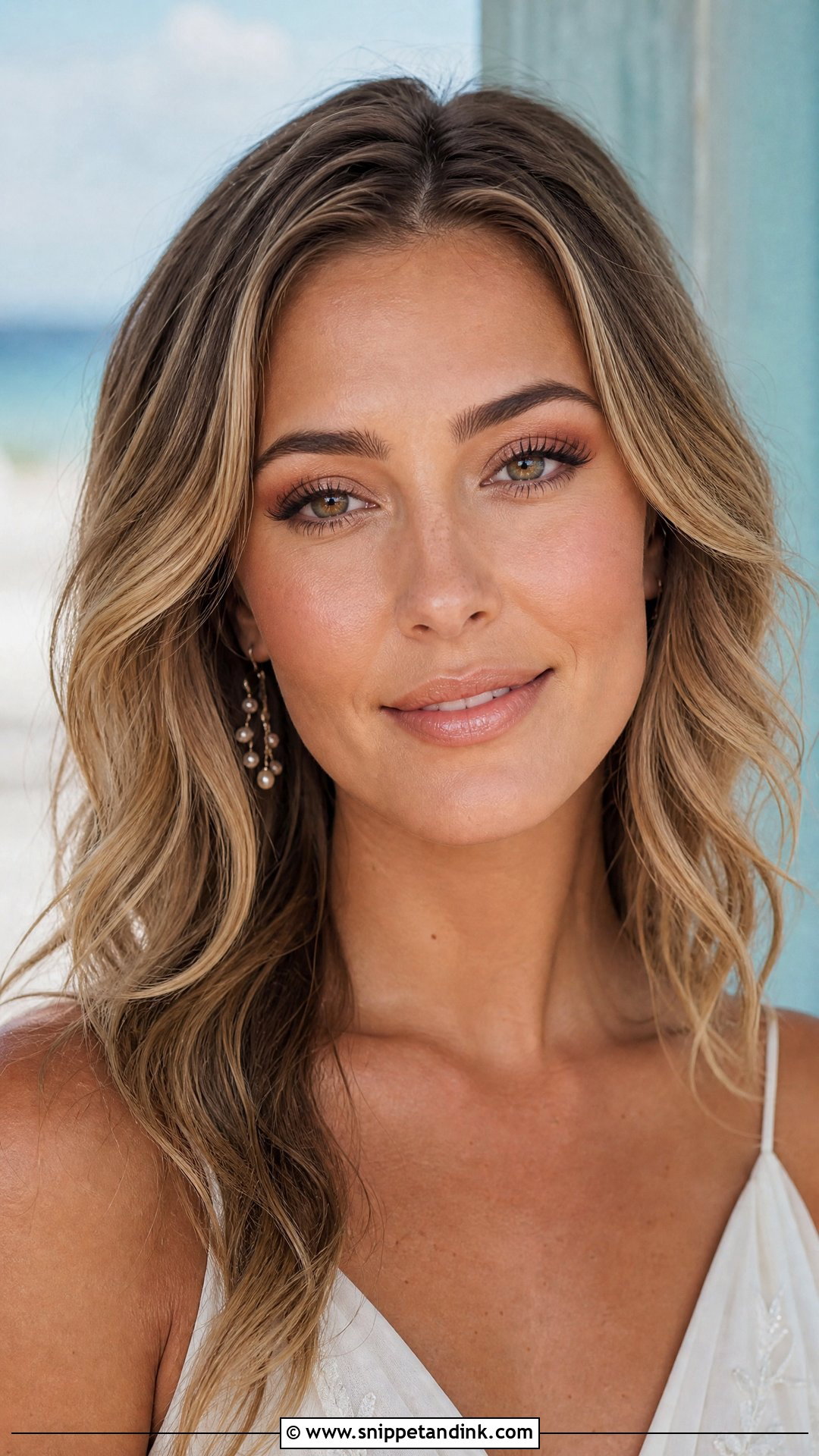 Simple Bridal Makeup For Beach Wedding - Snippet and Ink - 30 Simple Bridal Makeup Ideas