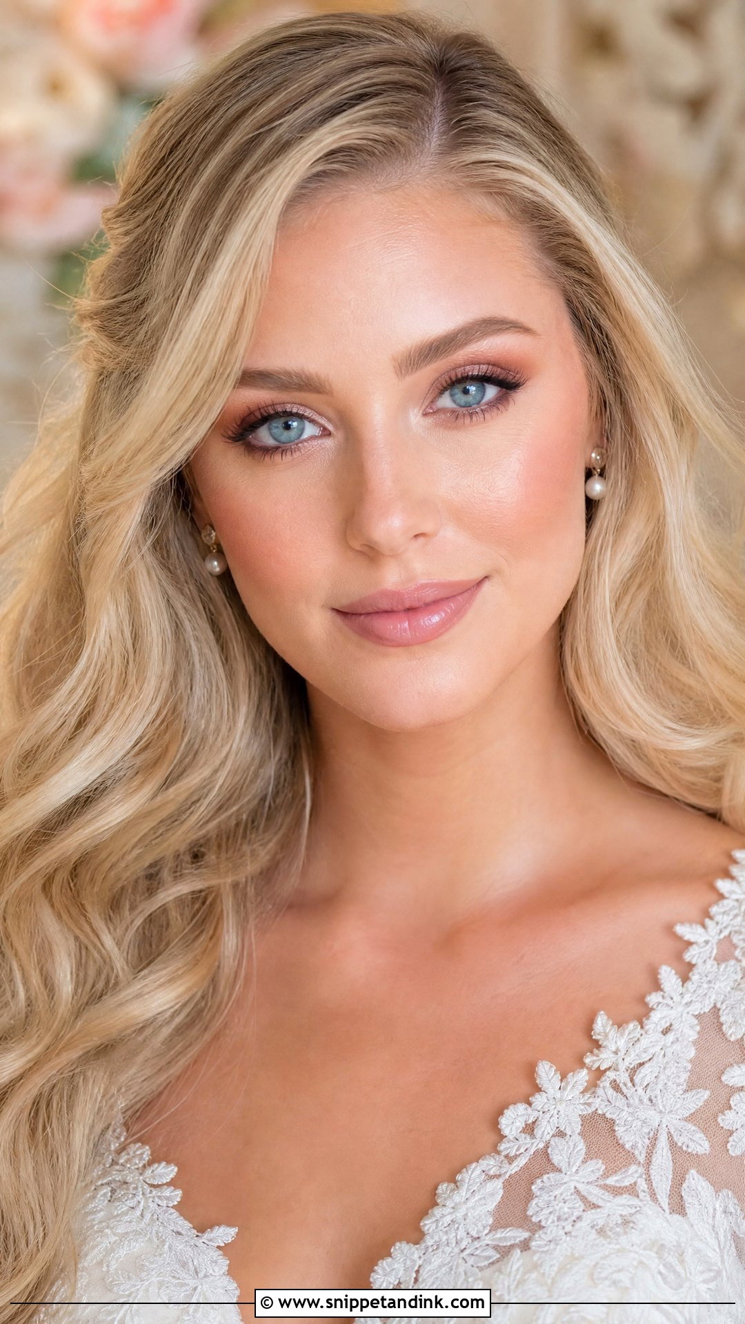 Simple Bridal Makeup For Blue Eyes And Blonde Hair - Snippet and Ink - 20 Simple Wedding Makeup for Blue Eyes