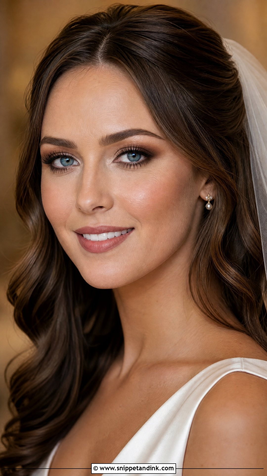 Simple Bridal Makeup For Blue Eyes And Brown Hair - Snippet and Ink - 20 Simple Wedding Makeup for Blue Eyes