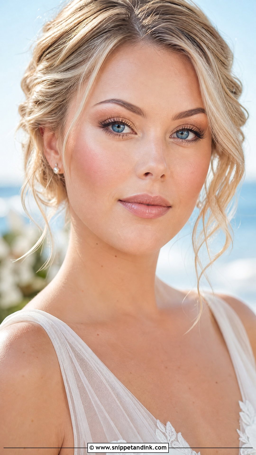 Simple Bridal Makeup For Blue Eyes - Snippet and Ink - 20 Simple Bridal Makeup Look Ideas