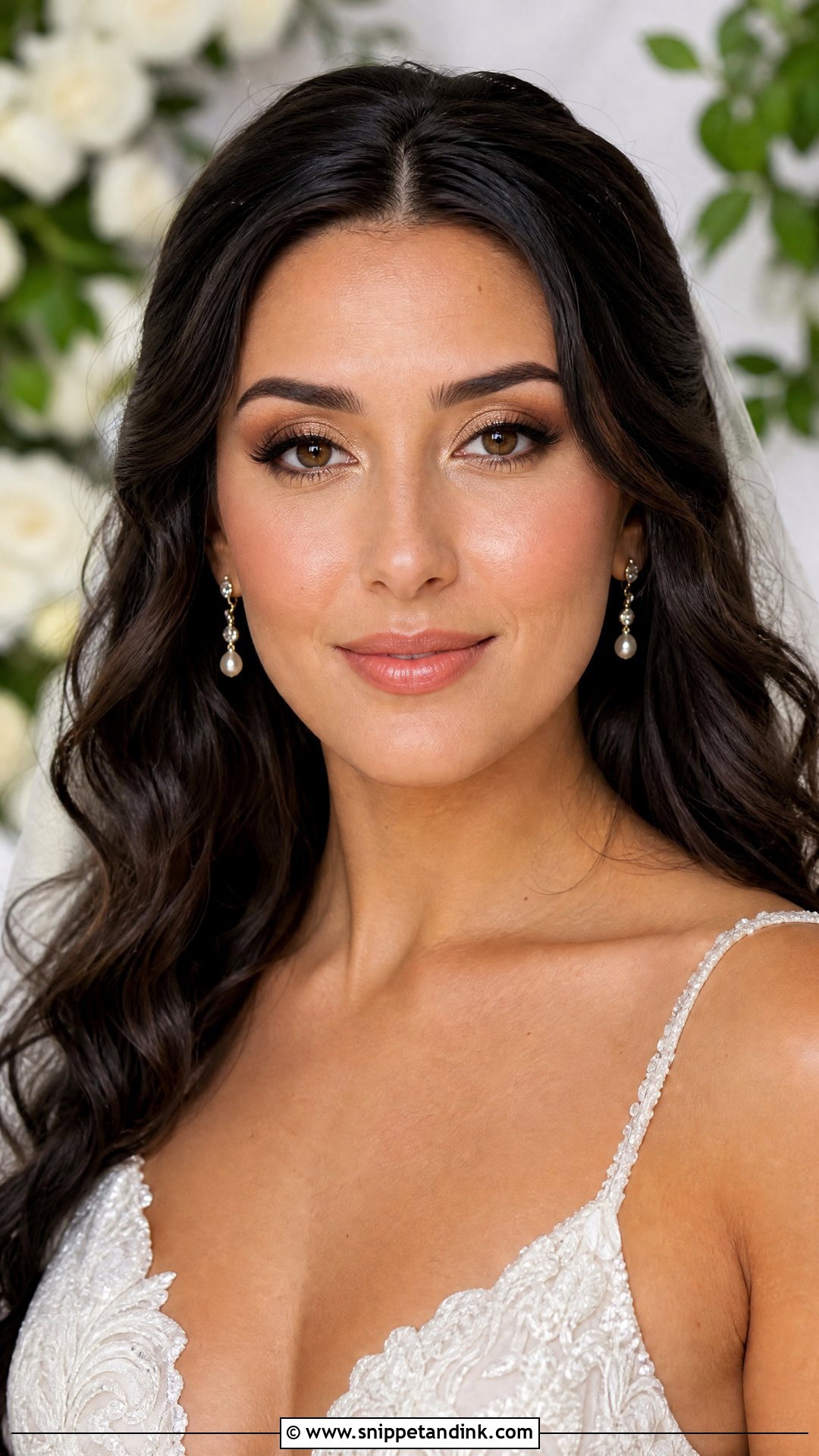 Simple Bridal Makeup For Brown Eyes - Snippet and Ink - 20 Simple Bridal Makeup Look Ideas