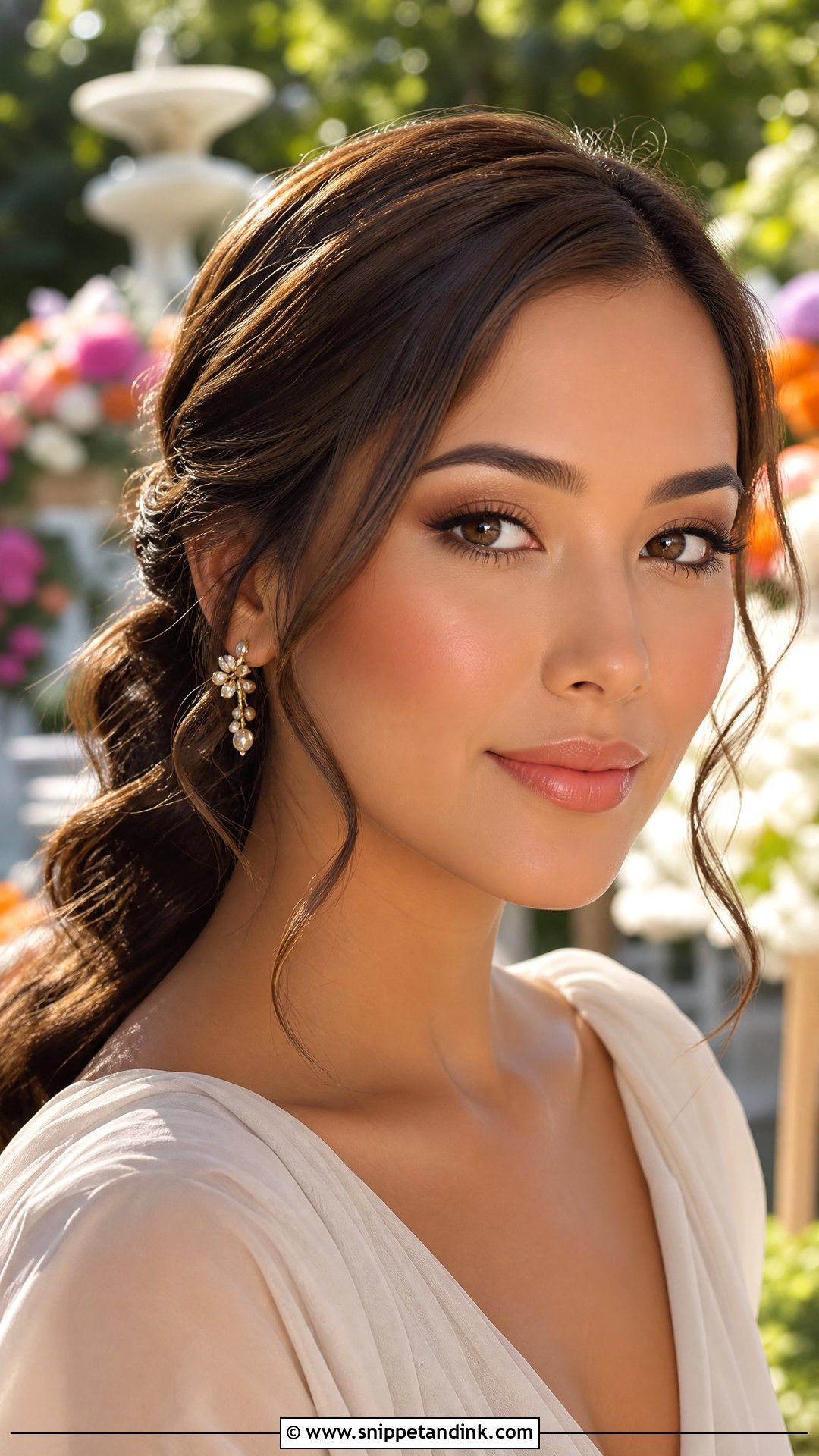 Simple Bridal Makeup For Outdoor Wedding - Snippet and Ink - 20 Simple Makeup for Bride Ideas