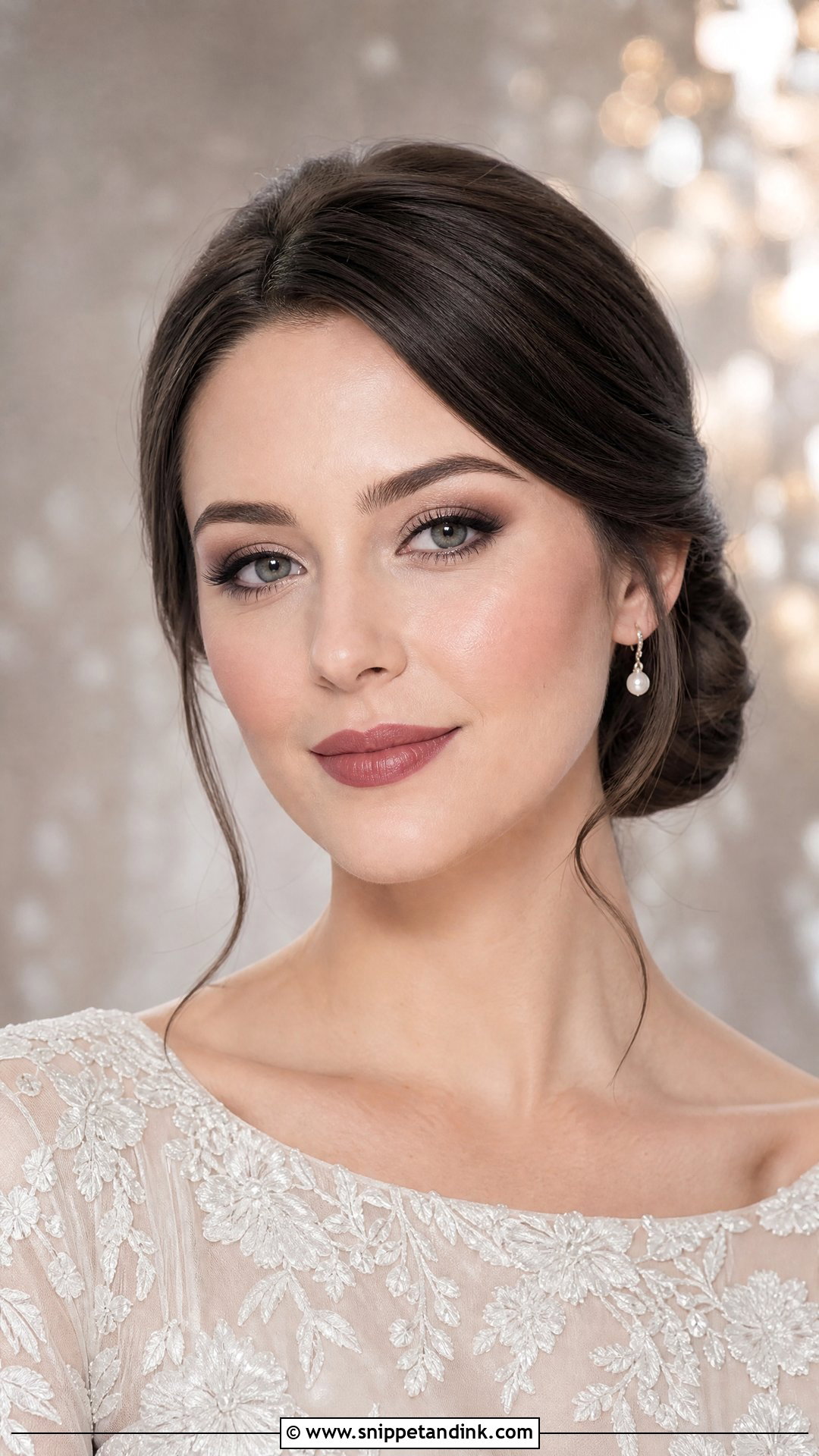 Simple Bridal Makeup For Winter Wedding - Snippet and Ink - 30 Simple Bridal Makeup Ideas