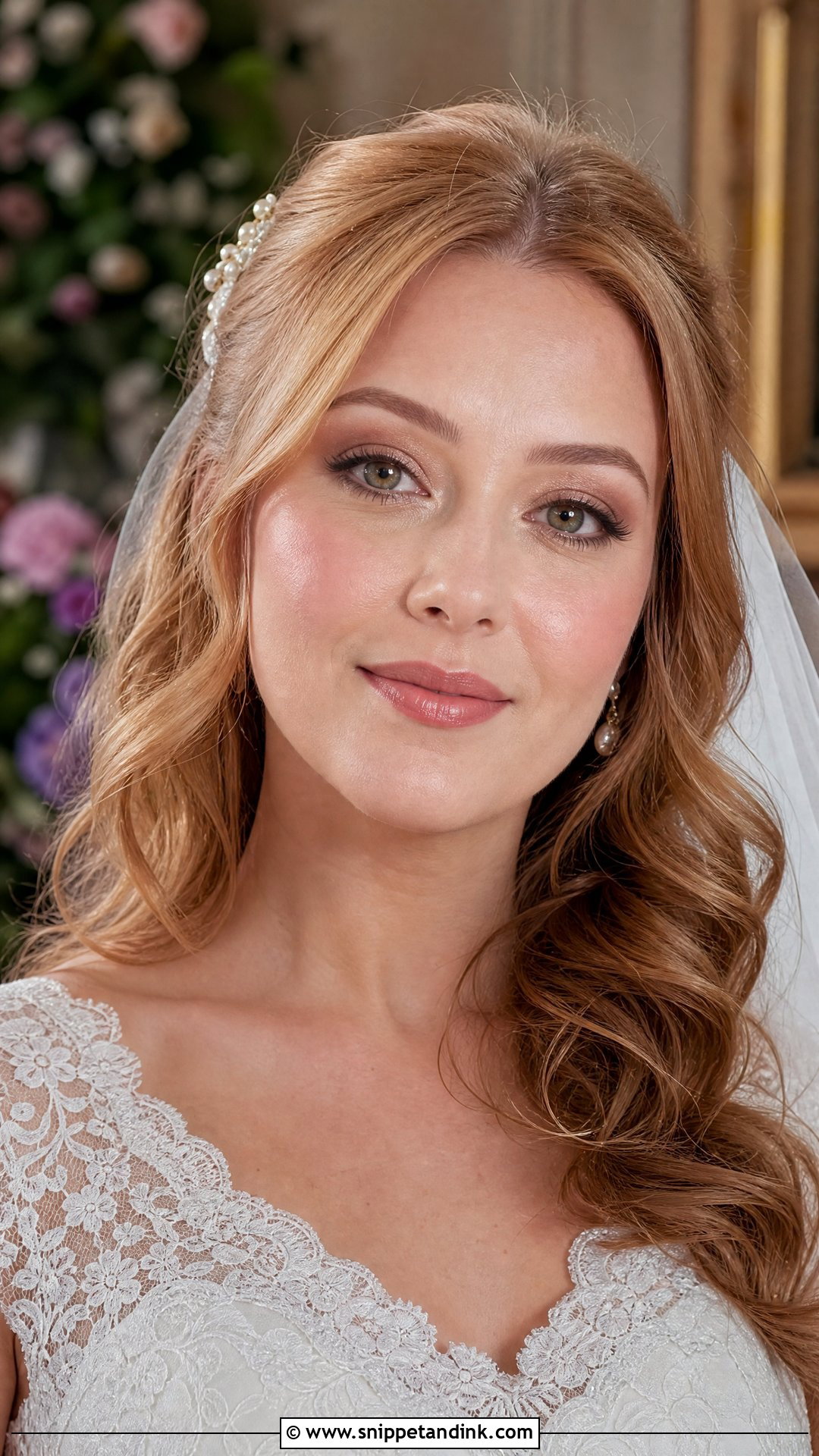 Simple Bridal Makeup With Rose Blush - Snippet and Ink - 20 Simple Makeup for Bride Ideas