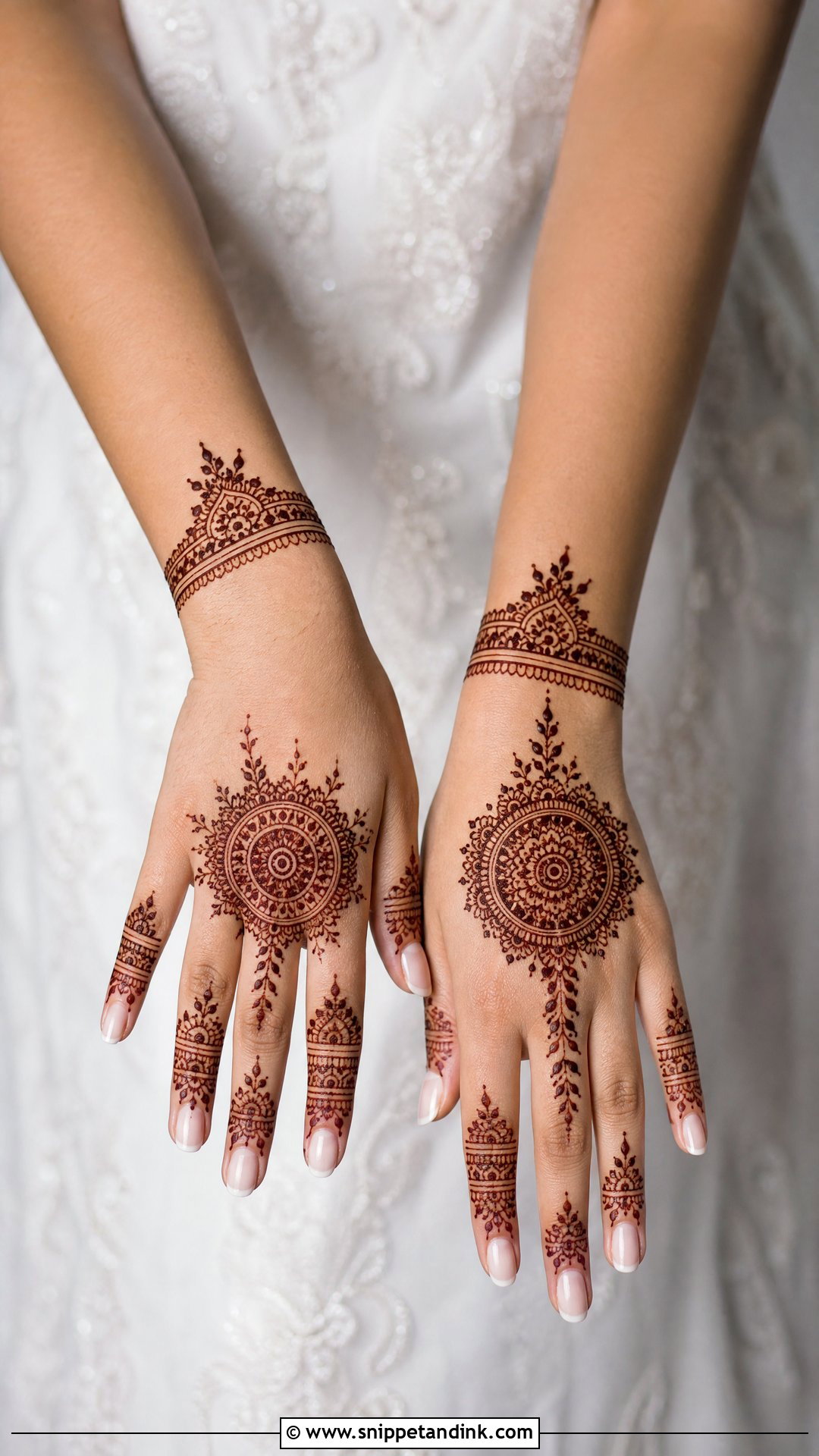 Simple Bridal Mehndi Design - Snippet and Ink - 20 Bridal Mehndi Designs Brides