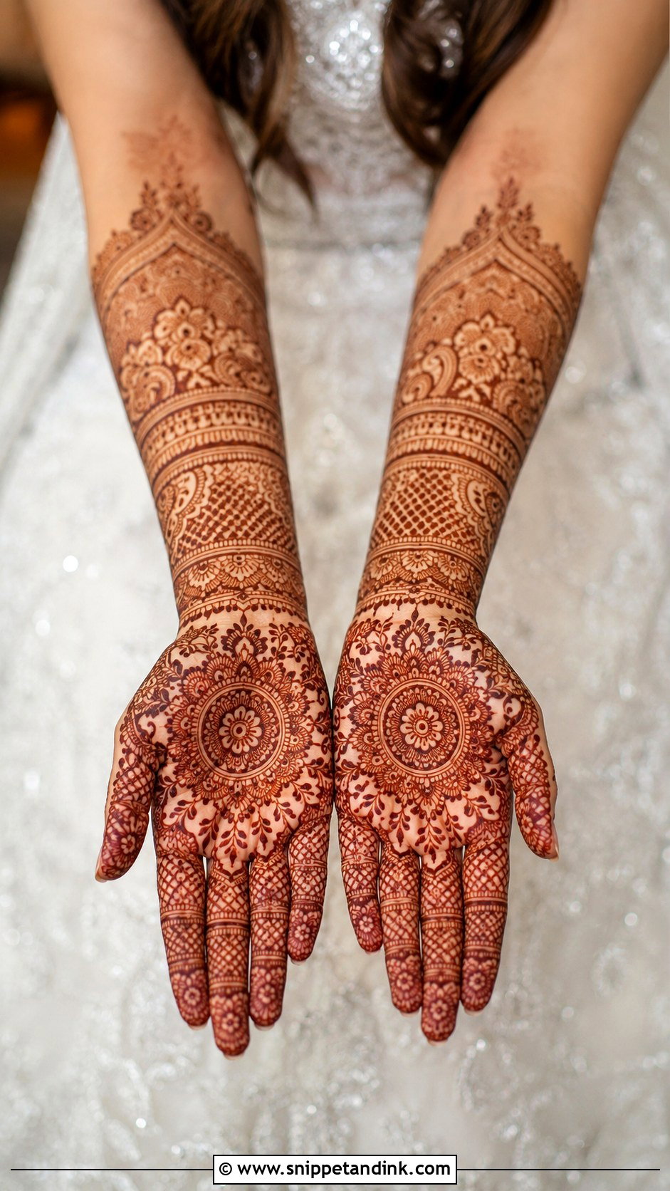 Simple Bridal Mehndi Design - Snippet and Ink - 35 Latest Simple Mehndi Designs