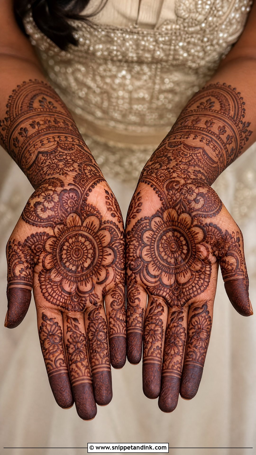 Simple Bridal Mehndi For Dark Skin - Snippet and Ink - 25 Simple Mehndi Designs for Bride