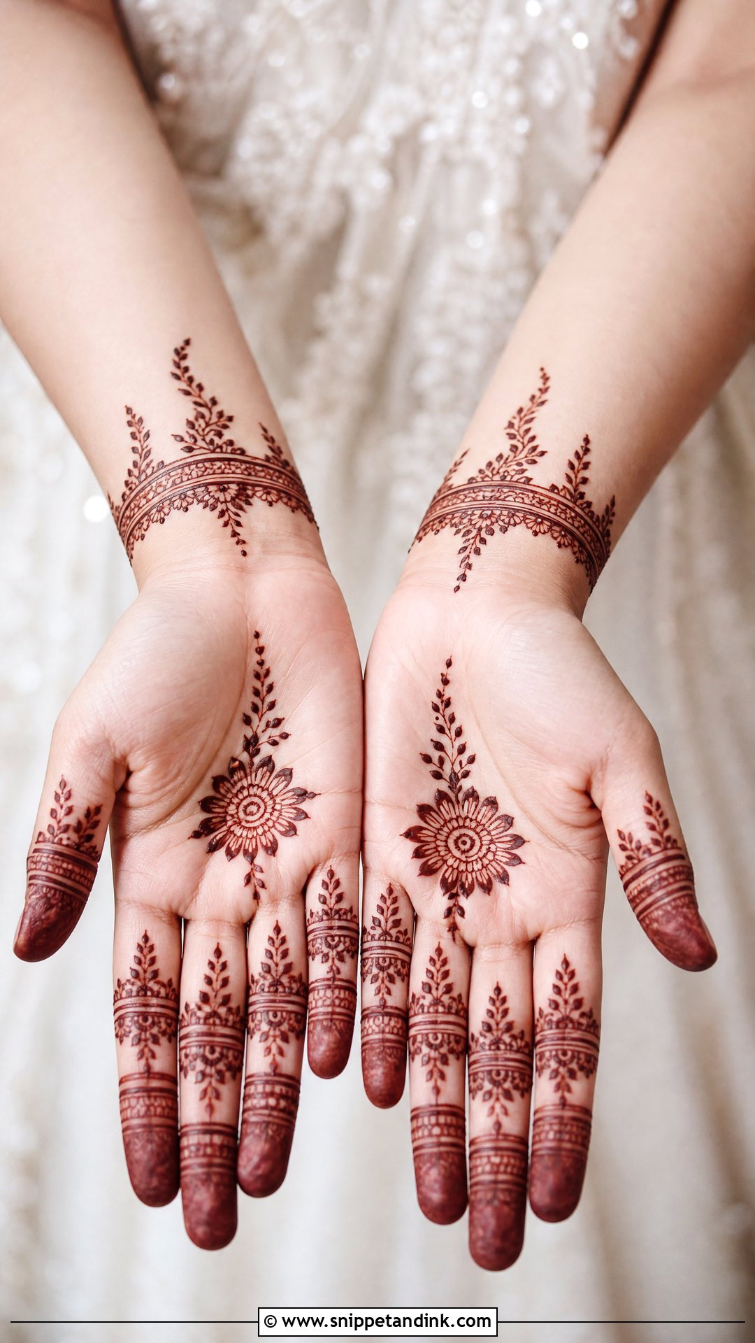 Simple Bridal Mehndi For Fingers - Snippet and Ink - 25 Simple Mehndi Designs for Bride