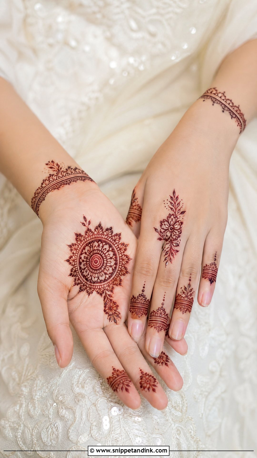 Simple Bridal Mehndi For Minimal Bride - Snippet and Ink - 25 Simple Mehndi Designs for Bride