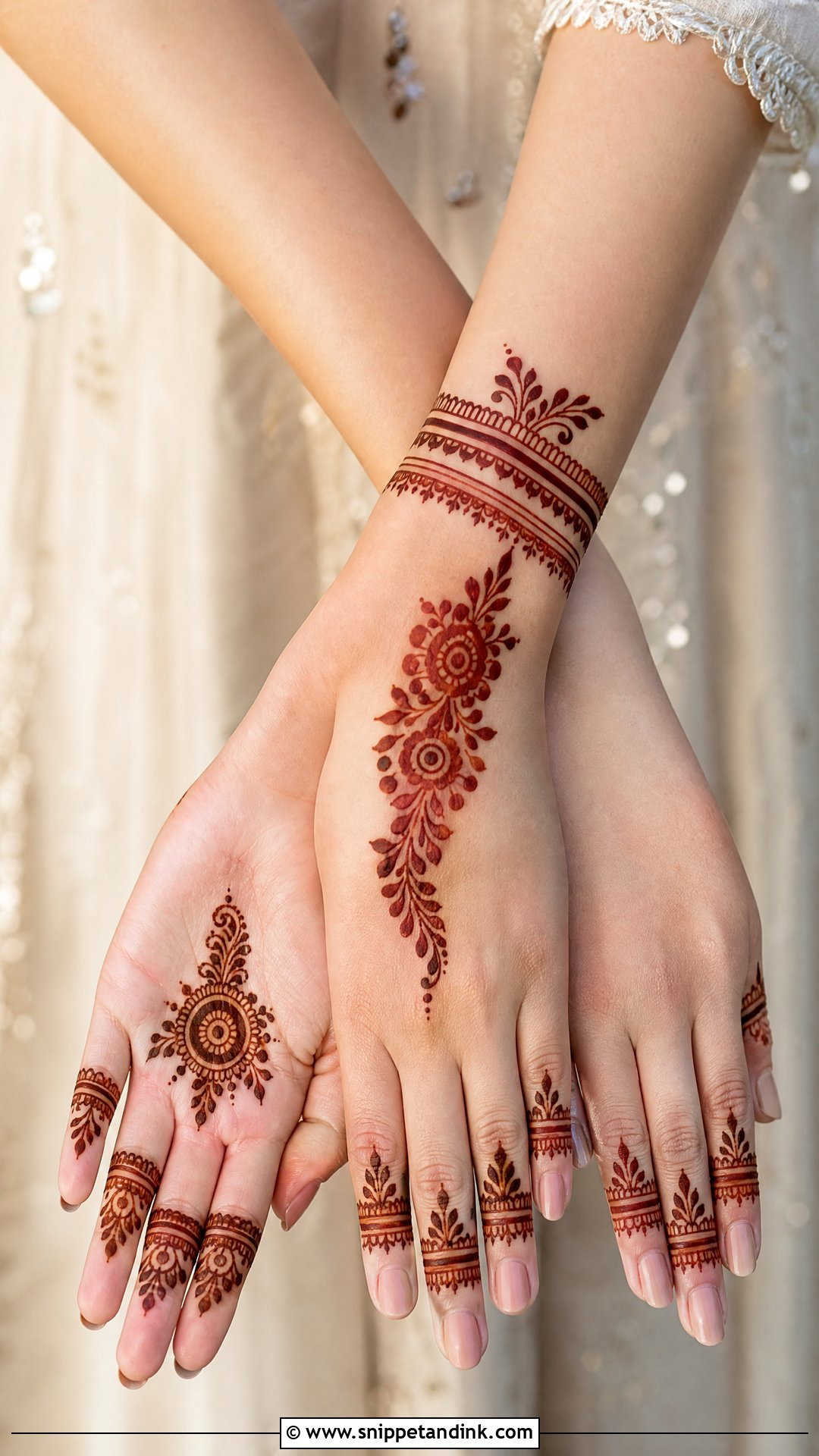 Simple Bridal Mehndi For Roka - Snippet and Ink - 25 Simple Mehndi Designs for Bride