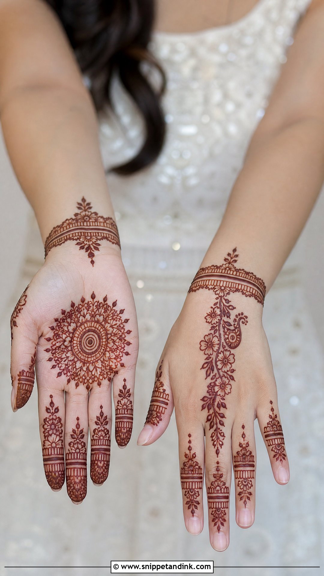 Simple Bridal Mehndi For Small Hands - Snippet and Ink - 25 Simple Mehndi Designs for Bride