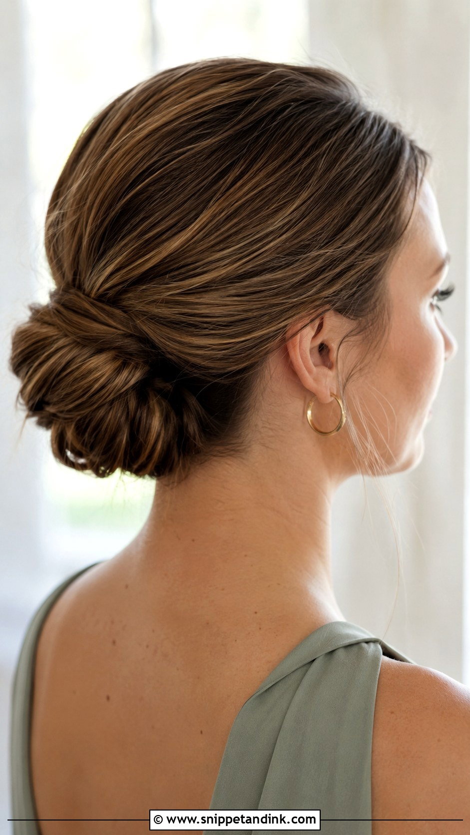 Simple Bridesmaid Bun - Snippet and Ink - 25 Bridesmaid Bun Hairstyles