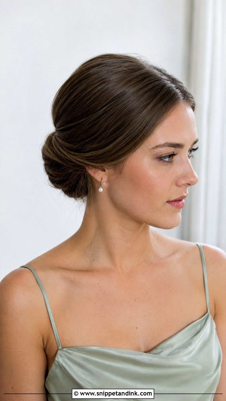 Simple Bridesmaid Updo - Snippet and Ink - 25 Bridesmaid Updos
