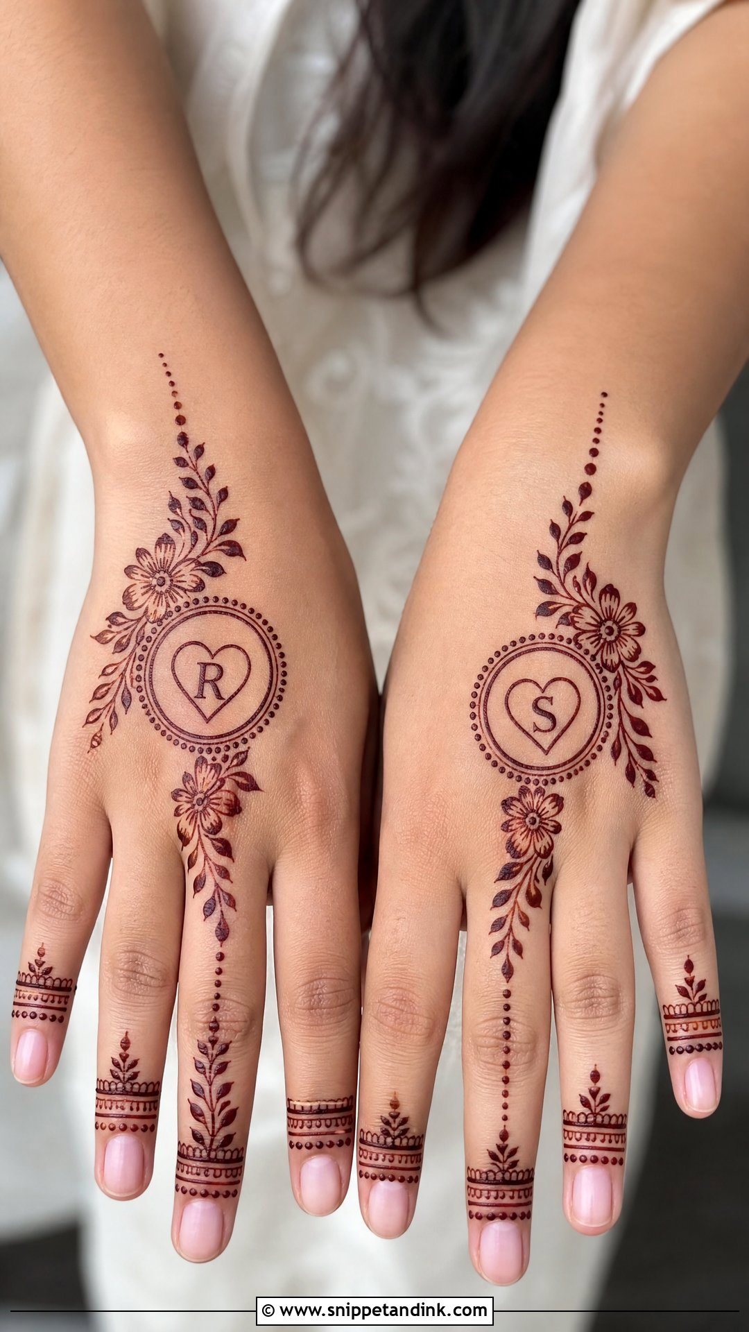 Simple Brother Sister Mehndi Design - Snippet and Ink - 20 Brother Sister Mehndi Design Ideas