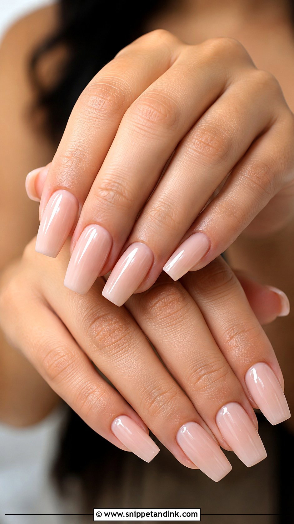 Simple Coffin Wedding Nails - Snippet and Ink - 20 Coffin Shape Wedding Nails for Bride