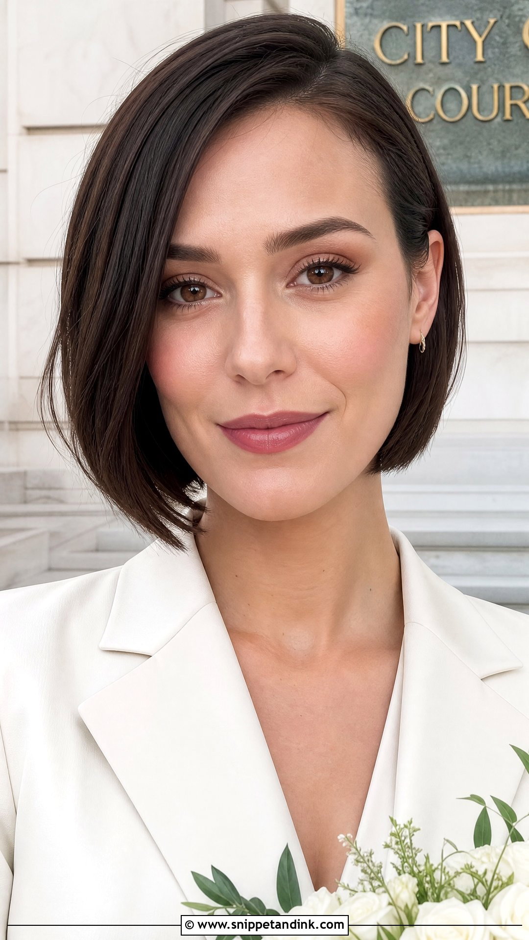 Simple Courthouse Wedding Makeup For Brunettes - Snippet and Ink - 20 Natural Wedding Makeup for Brown Eyes Brunettes