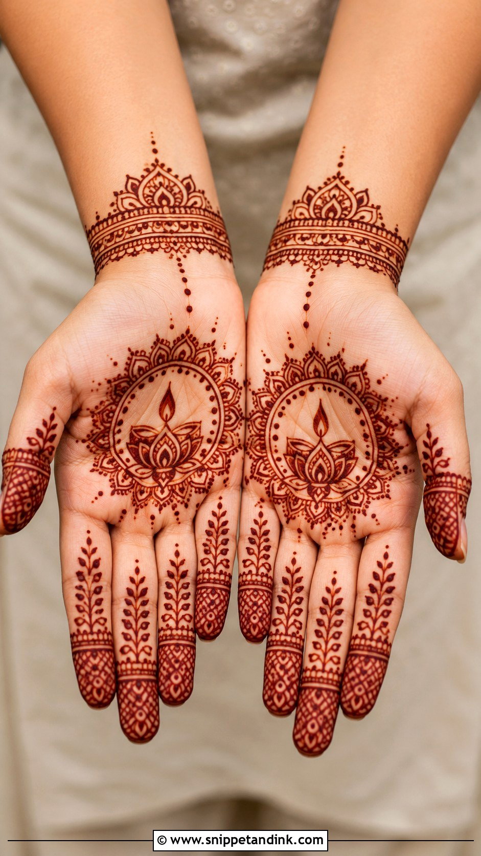 Simple Diwali Mehndi Design - Snippet and Ink - 35 New Simple Mehndi Designs